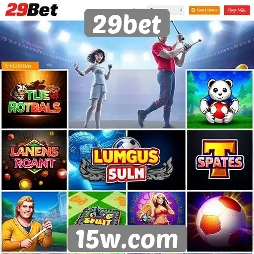 Variedade de jogos oferecidos pelo 29bet